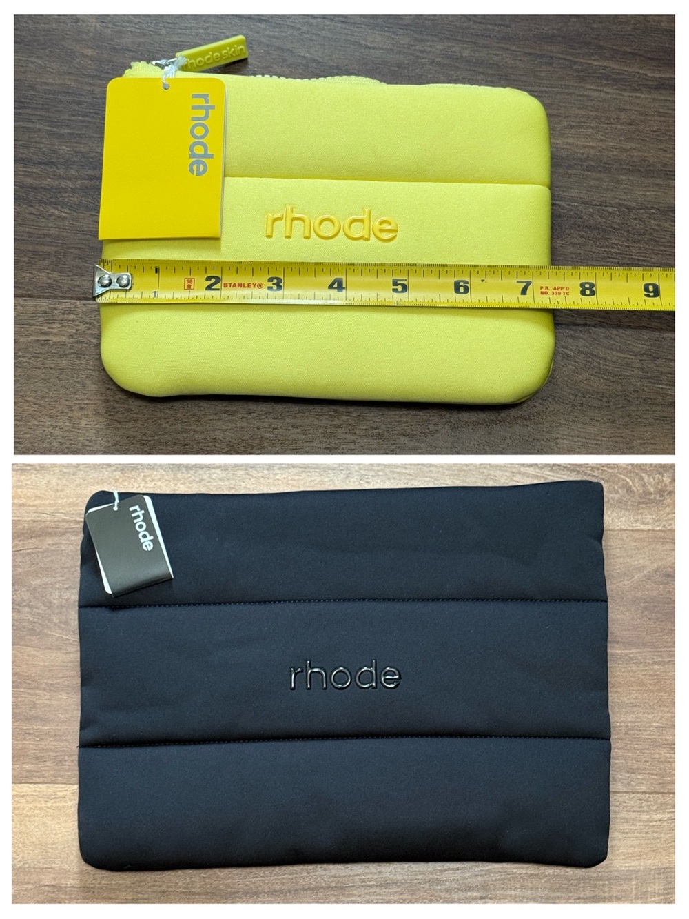 Rhode bundle of 2 makeup bags brand new